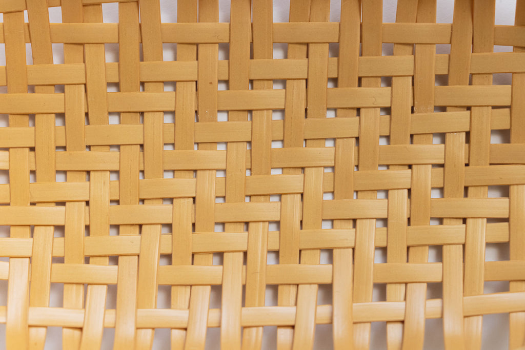 竹聲館 網代盛りかご 楕円