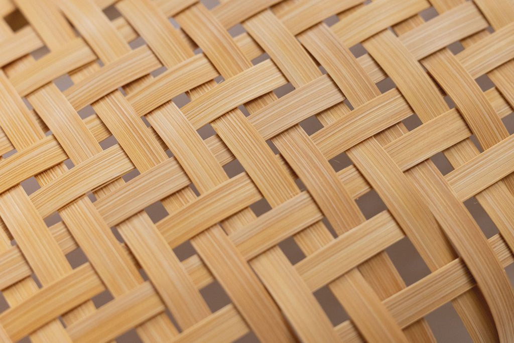 竹聲館 網代盛りかご 楕円