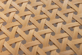 竹聲館 亀甲盛りかご 丸