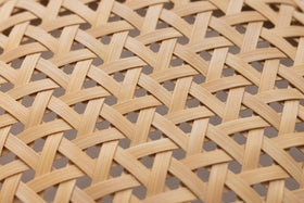 竹聲館 亀甲盛りかご 丸