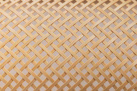 竹聲館 透かし網代 盛りかご 長方形 小