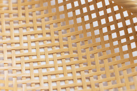 竹聲館 透かし網代 盛りかご 長方形 小