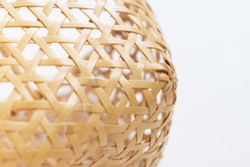 竹聲館 亀甲くずし手付きバスケット