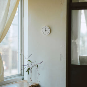 《お一人さま2点限り》' About ' wall clock Yuki MIKAMI × 岩㟢紙器