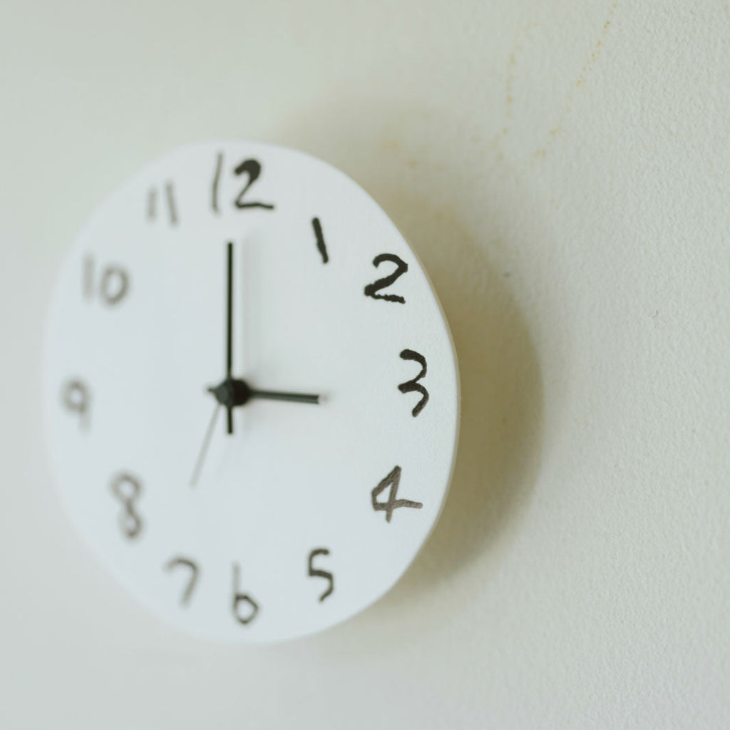 《お一人さま2点限り》' About ' wall clock Yuki MIKAMI × 岩㟢紙器