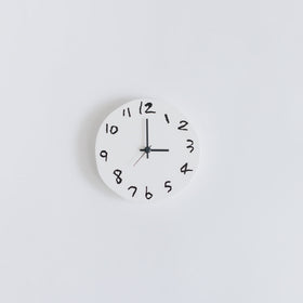 《お一人さま2点限り》' About ' wall clock Yuki MIKAMI × 岩㟢紙器