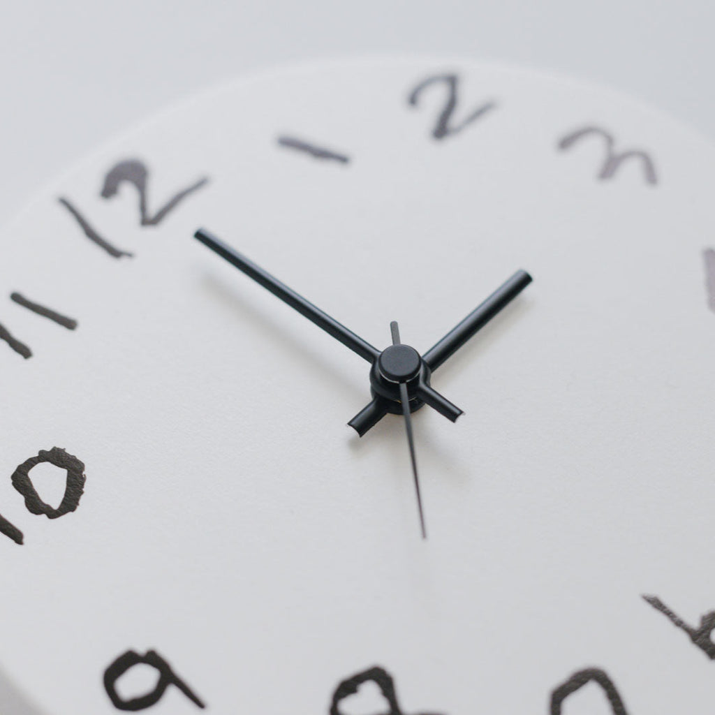 《お一人さま2点限り》' About ' wall clock Yuki MIKAMI × 岩㟢紙器