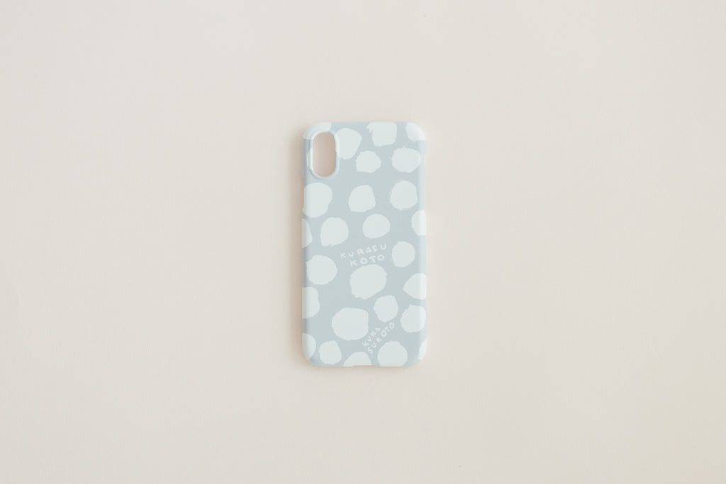 【受注生産・同梱不可】林青那 iPhoneケース KURASUKOTO グレー