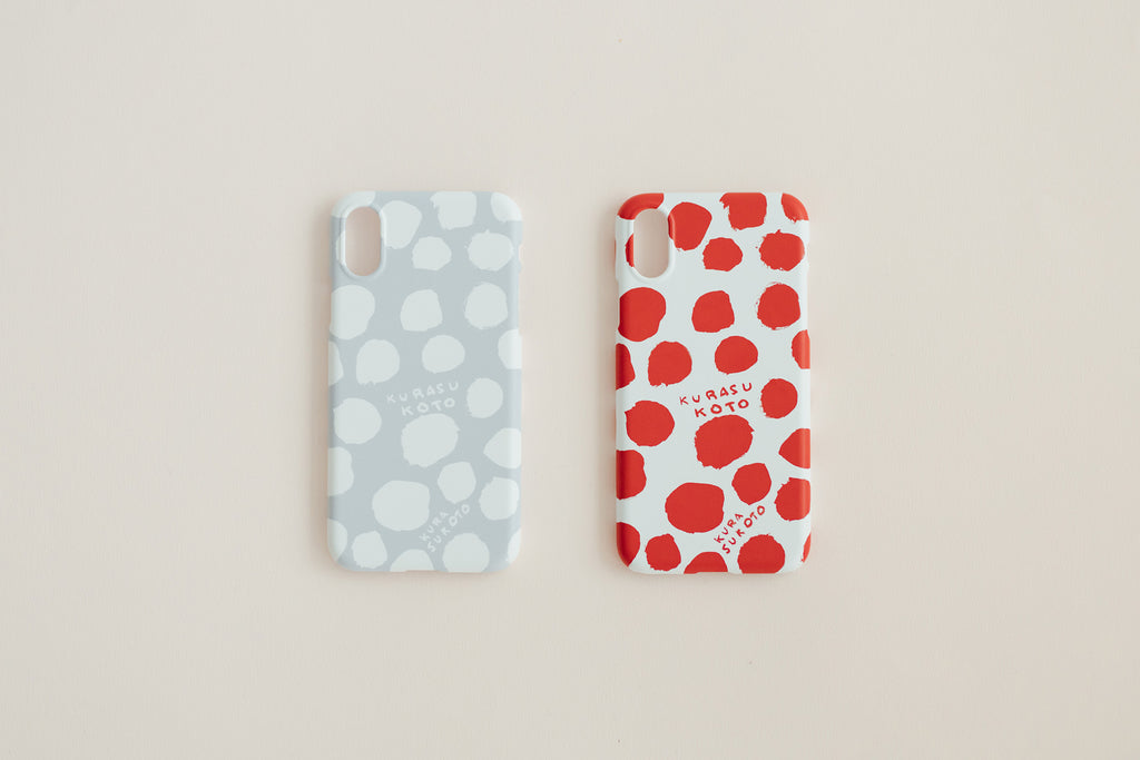 【受注生産・同梱不可】林青那 iPhoneケース KURASUKOTO グレー