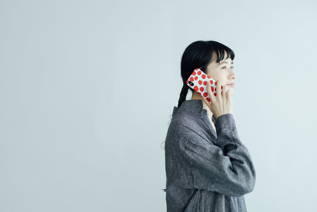 【受注生産・同梱不可】林青那 iPhoneケース KURASUKOTO 赤