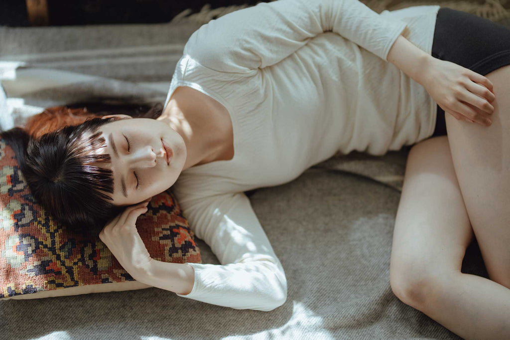 【SALE】くらすこと 体調整う、あったか長袖シャツ