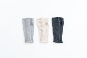 くらすこと アンゴラウールのアームウォーマー