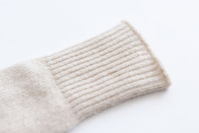 くらすこと アンゴラウールのアームウォーマー