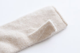 くらすこと アンゴラウールのアームウォーマー