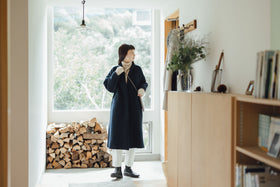 くらすこと アンゴラウールのアームウォーマー