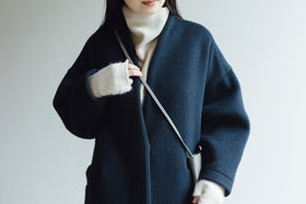くらすこと アンゴラウールのアームウォーマー