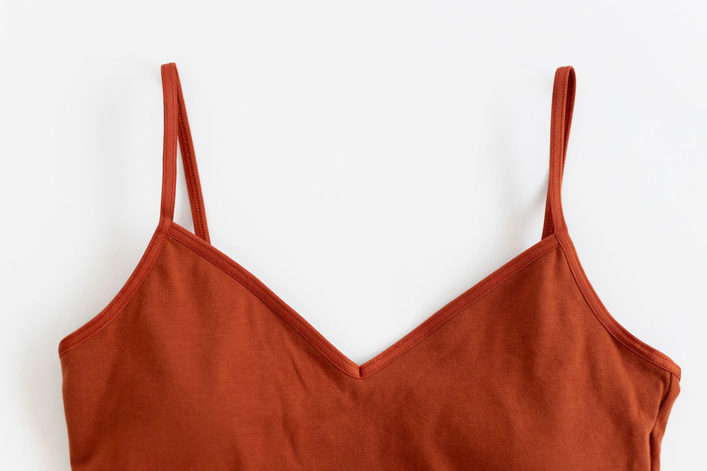 くらすこと オーガニックコットン 寄りそいブラキャミソール