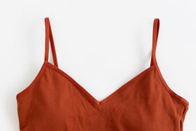 くらすこと オーガニックコットン 寄りそいブラキャミソール