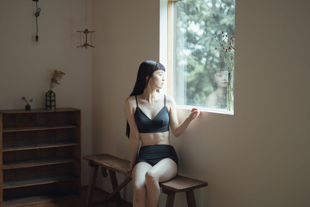 くらすこと オーガニックコットン 寄りそいブラ