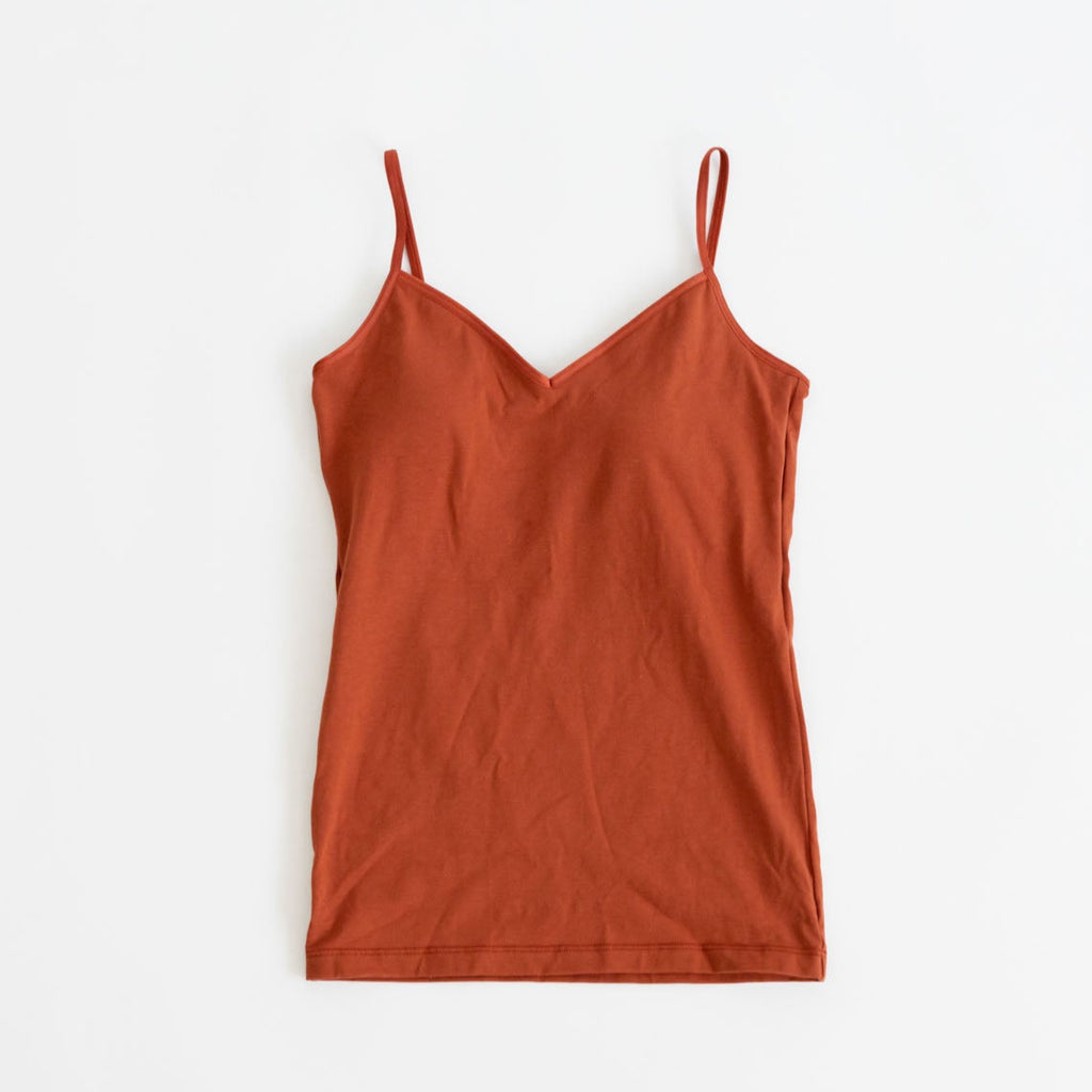 くらすこと オーガニックコットン 寄りそいブラキャミソール