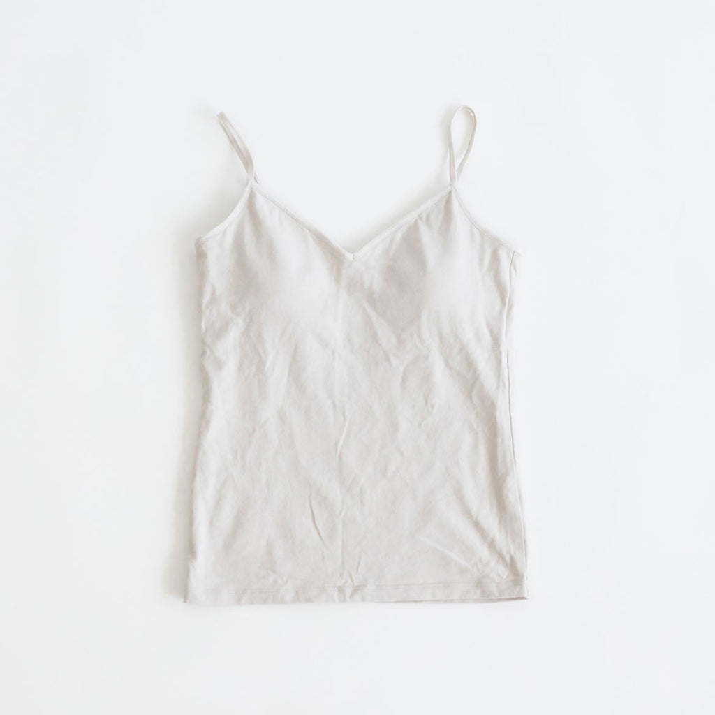 くらすこと オーガニックコットン 寄りそいブラキャミソール