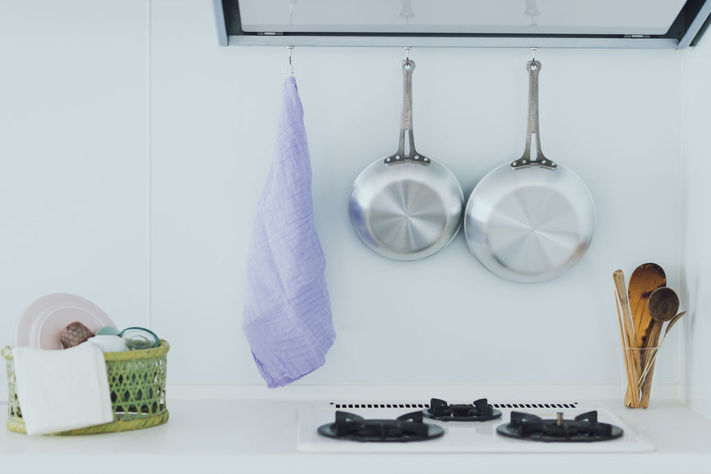 くらすことの定番蚊帳ふきん