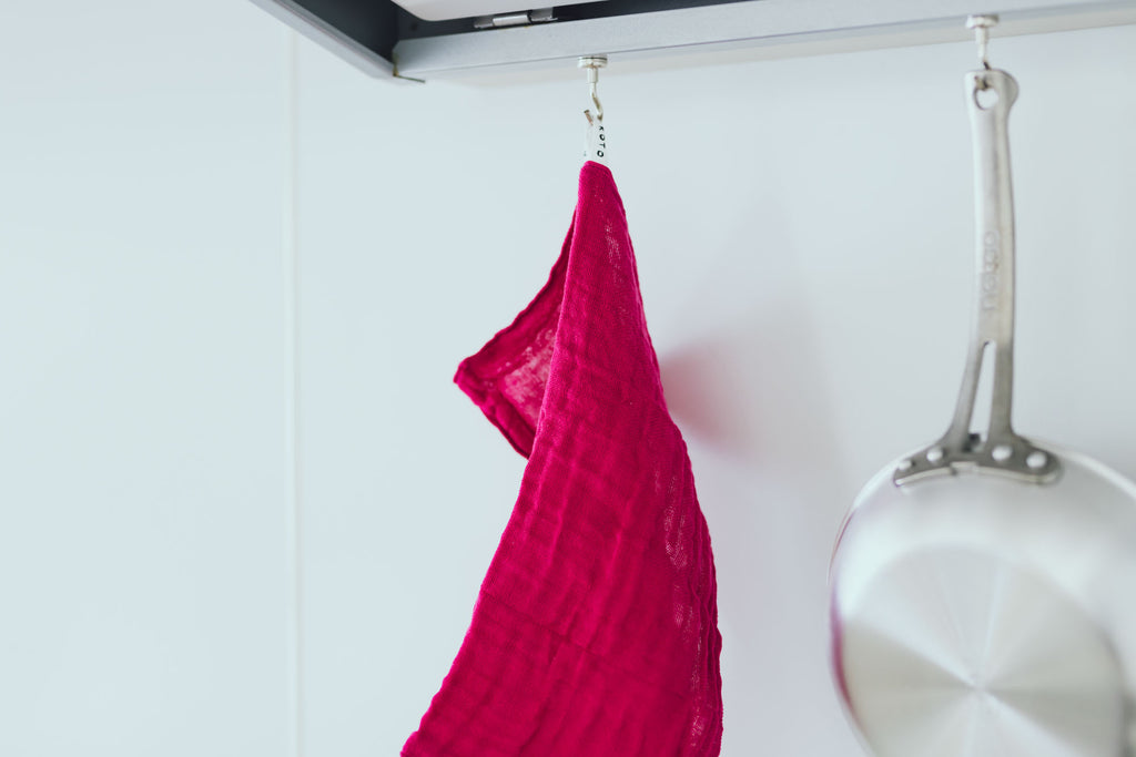 くらすことの定番蚊帳ふきん