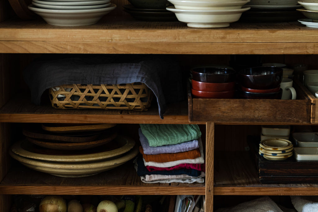 くらすことの定番蚊帳ふきん