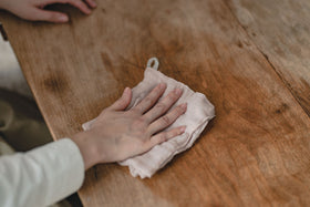 くらすことの定番蚊帳ふきん