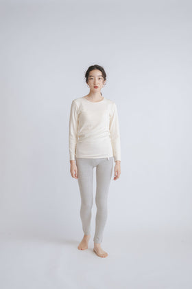 【SALE】くらすこと 体調整う、あったか長袖シャツ