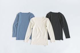 【SALE】くらすこと 体調整う、あったか長袖シャツ