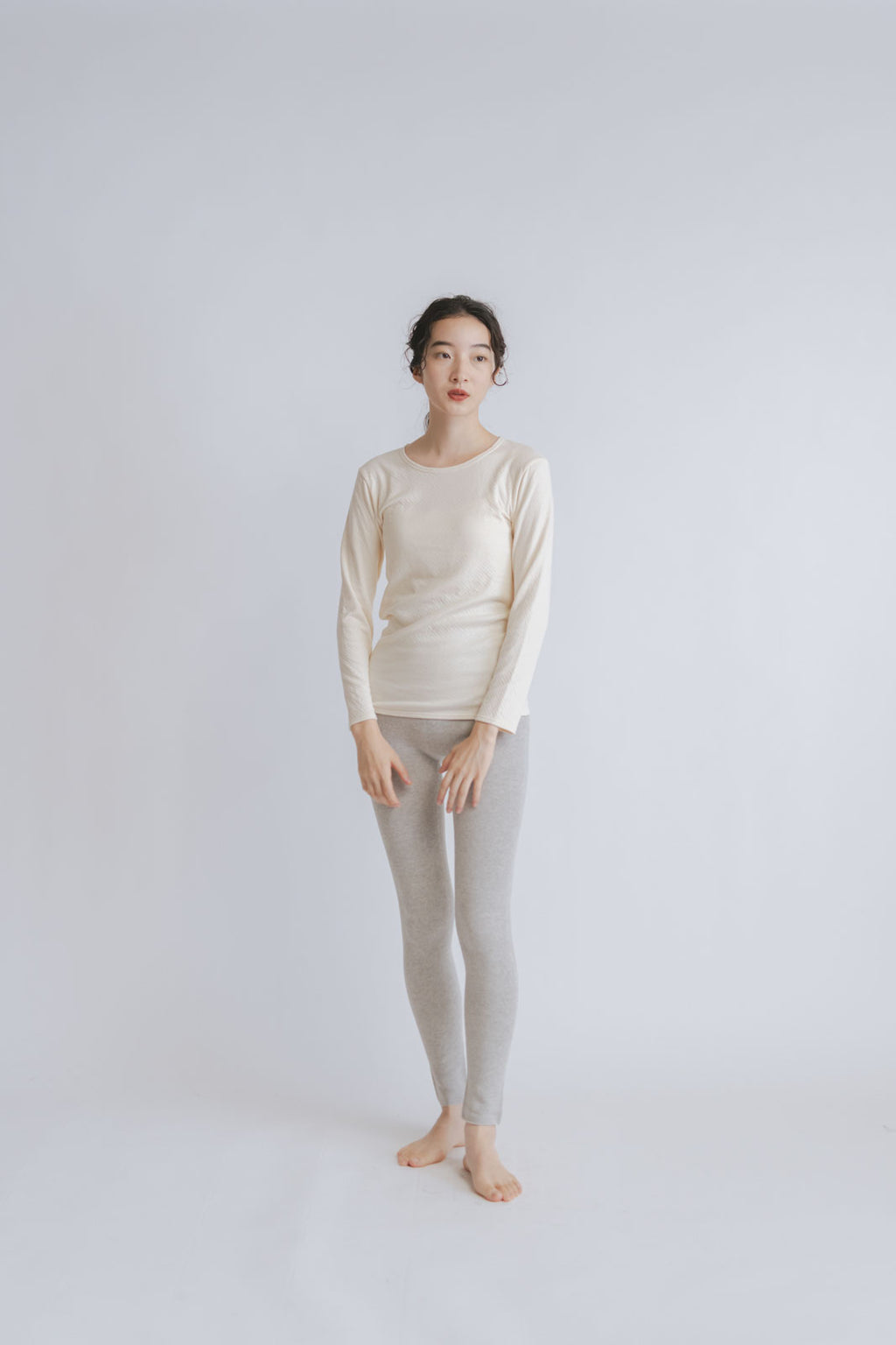 【SALE】くらすこと 体調整う、あったか長袖シャツ