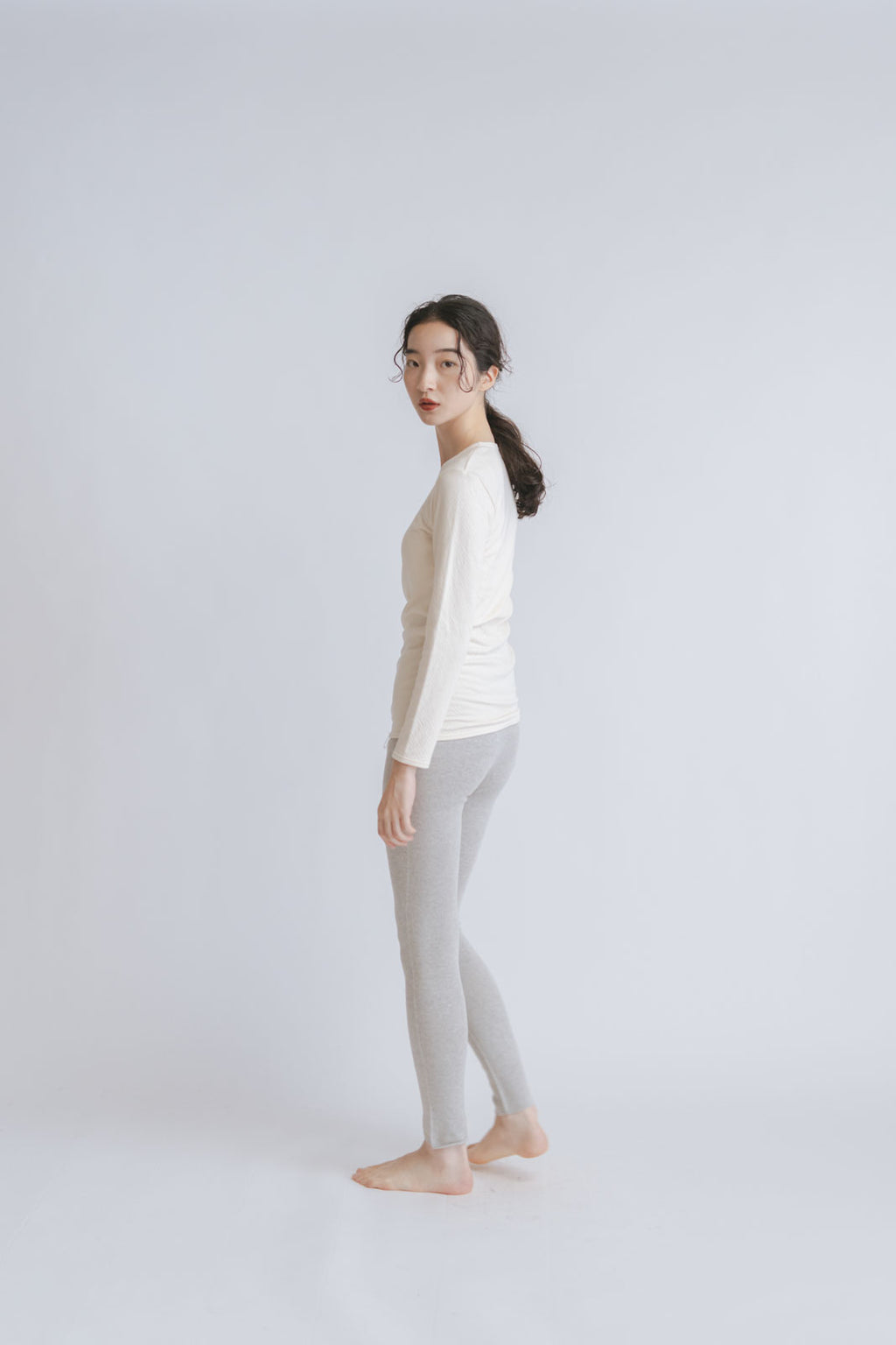 【SALE】くらすこと 体調整う、あったか長袖シャツ