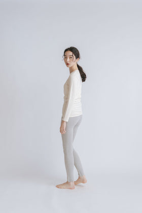 【SALE】くらすこと 体調整う、あったか長袖シャツ