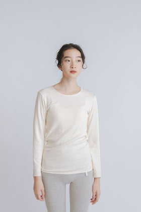 【SALE】くらすこと 体調整う、あったか長袖シャツ