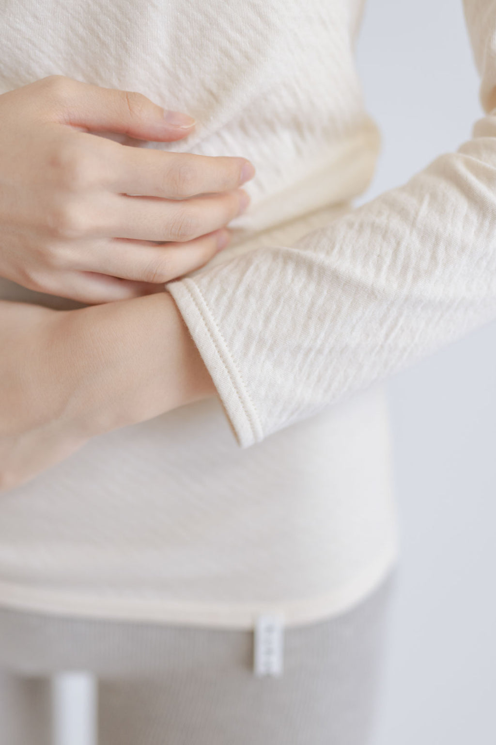 【SALE】くらすこと 体調整う、あったか長袖シャツ