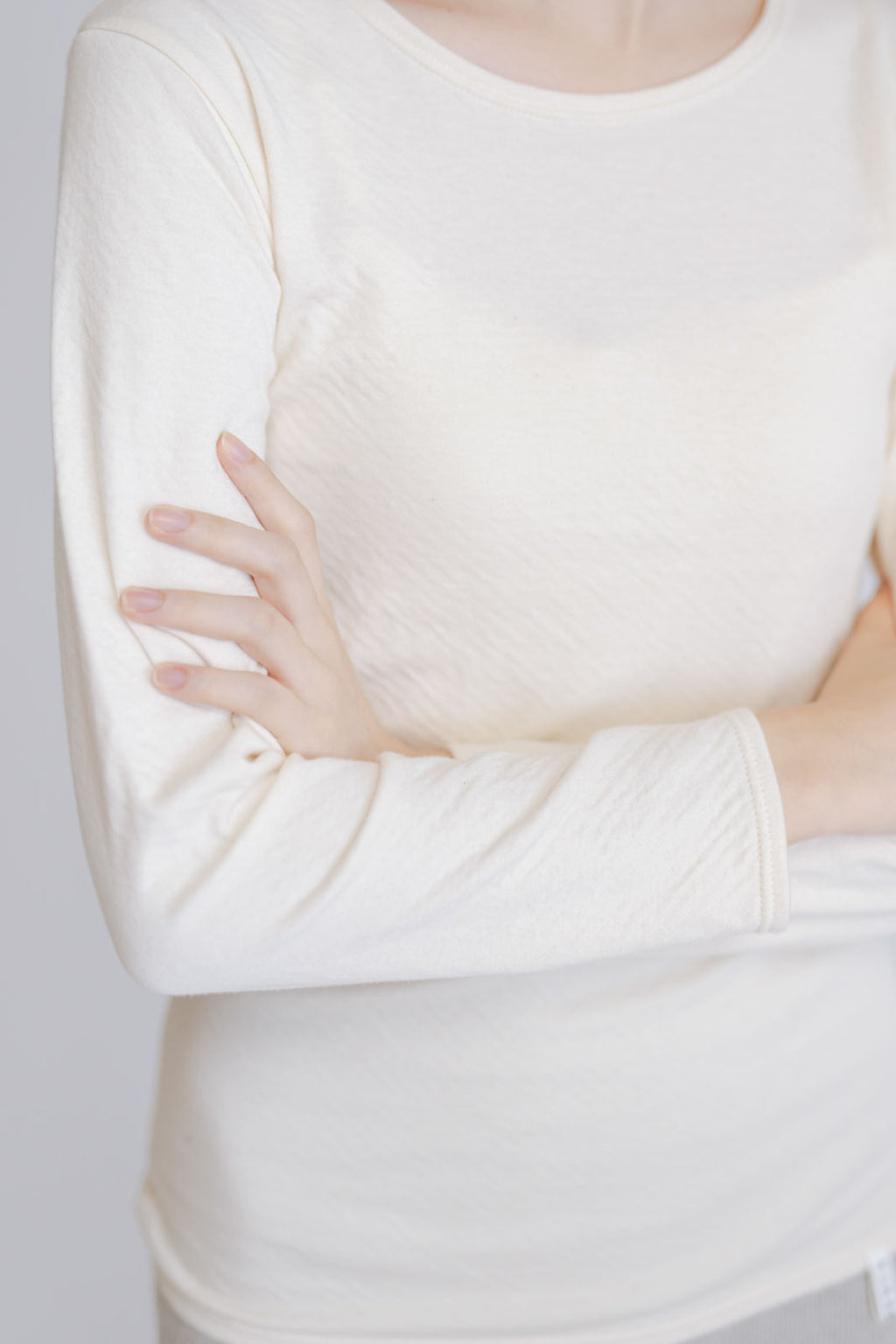 【SALE】くらすこと 体調整う、あったか長袖シャツ