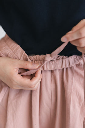 「くらすことの日常生活着」オーガニックパンツ