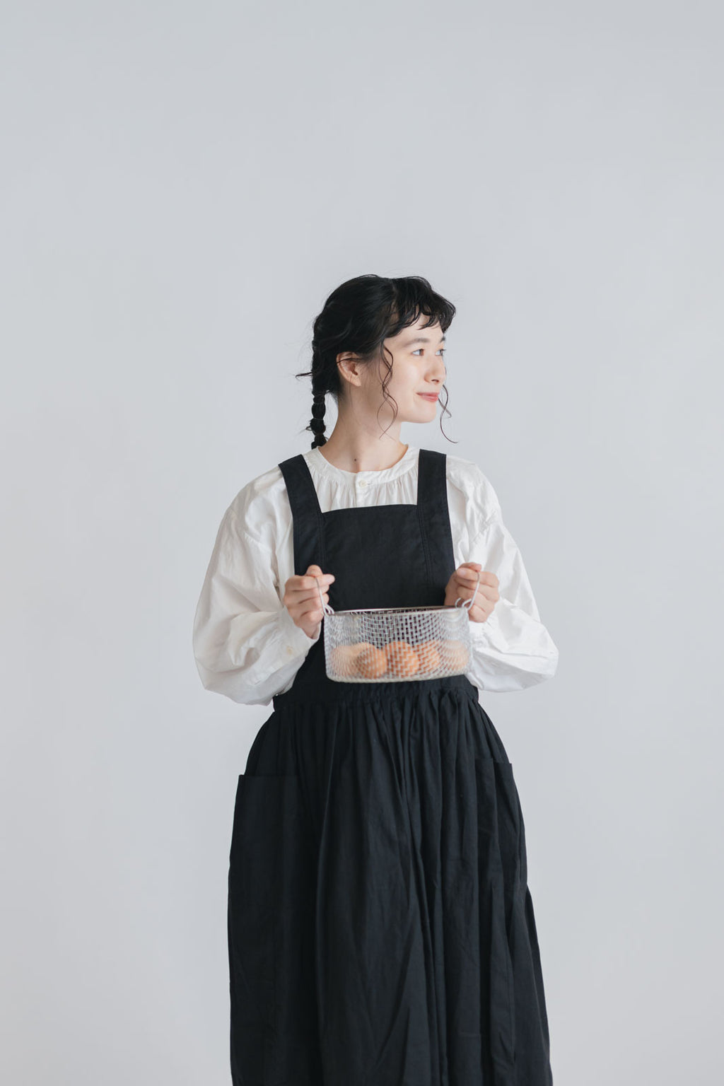 「くらすことの日常生活着」おめかしエプロン