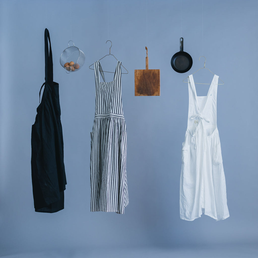 「くらすことの日常生活着」おめかしエプロン