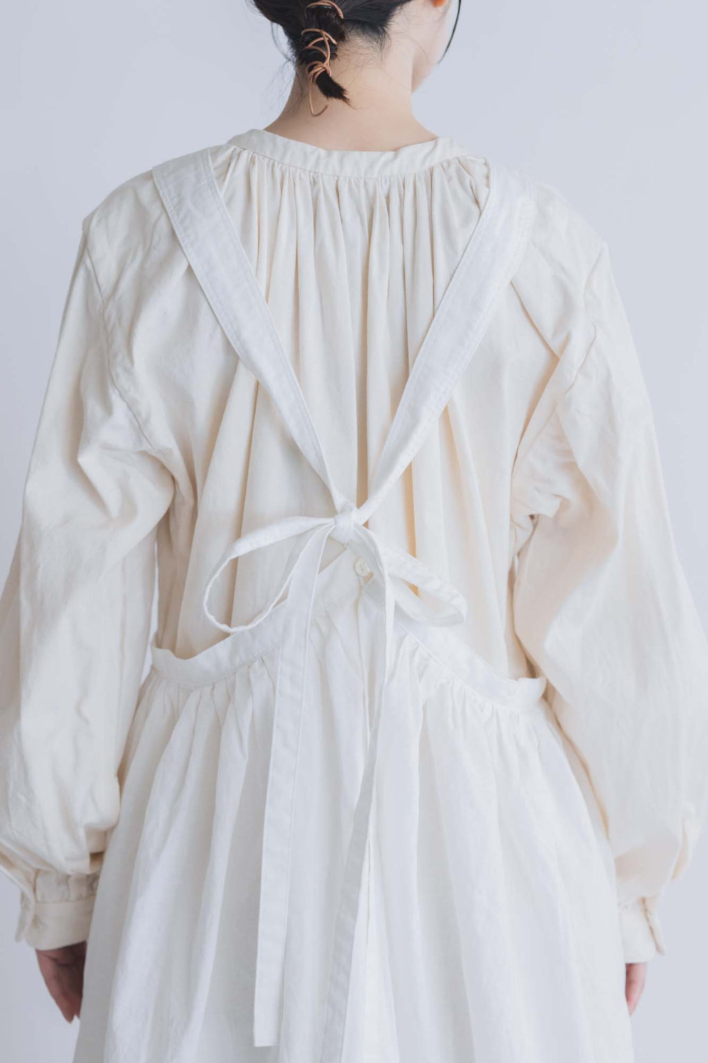 「くらすことの日常生活着」おめかしエプロン