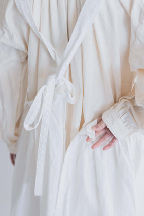 「くらすことの日常生活着」おめかしエプロン