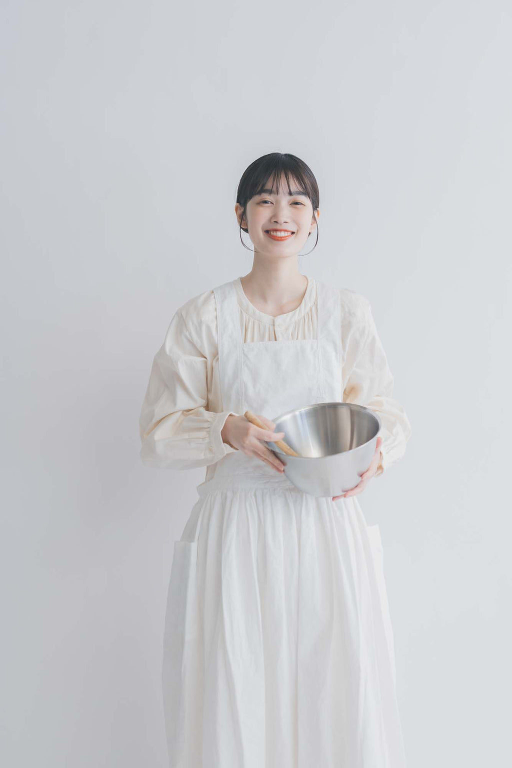 「くらすことの日常生活着」おめかしエプロン