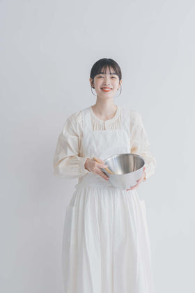 「くらすことの日常生活着」おめかしエプロン