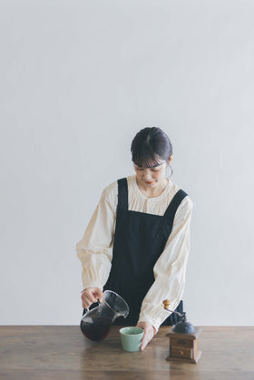 「くらすことの日常生活着」おめかしエプロン