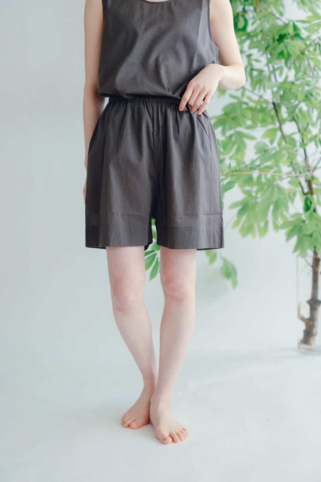 Nature is me カディコットン パンツ(ショート)