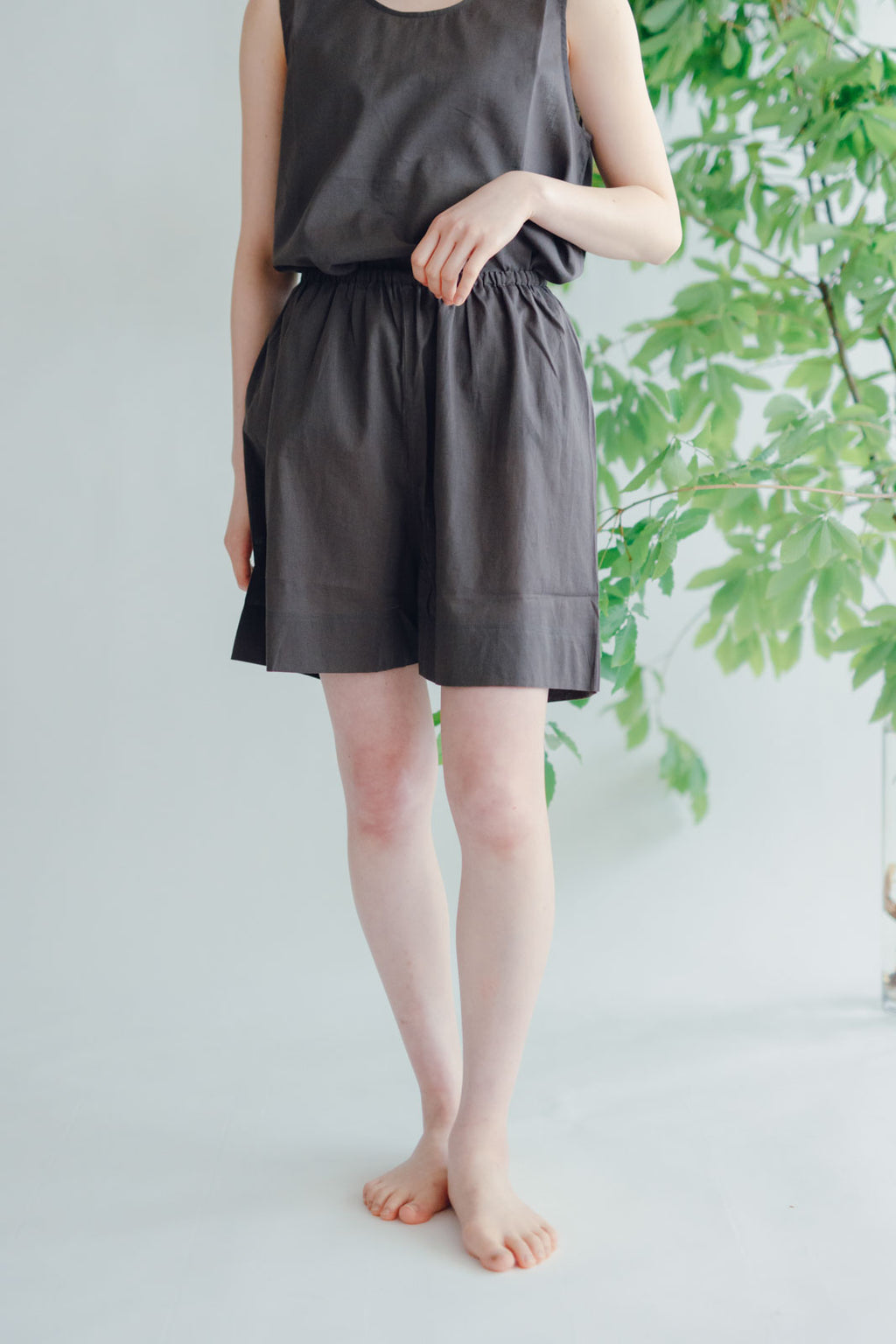 Nature is me カディコットン パンツ(ショート)