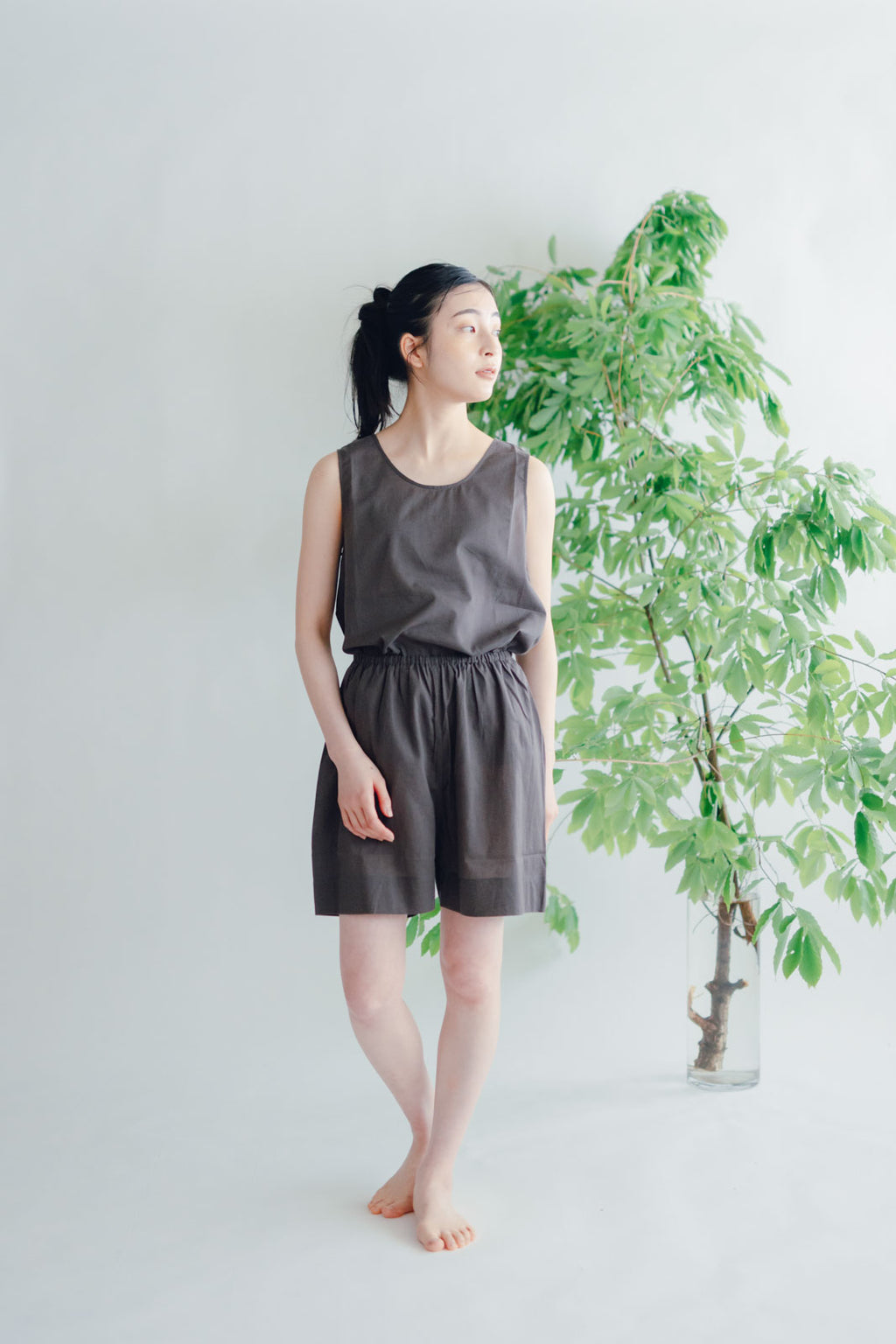 Nature is me カディコットン パンツ(ショート)