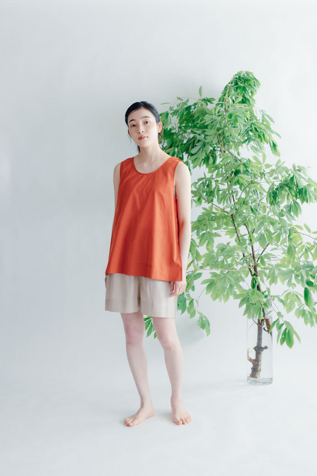 Nature is me カディコットン パンツ(ショート)