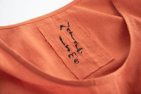 【SALE】 Nature is me カディコットン ノースリーブシャツ